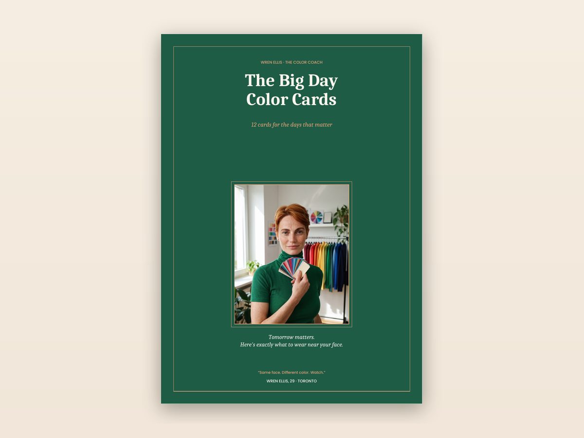 Cover of The Big Day Color Cards
